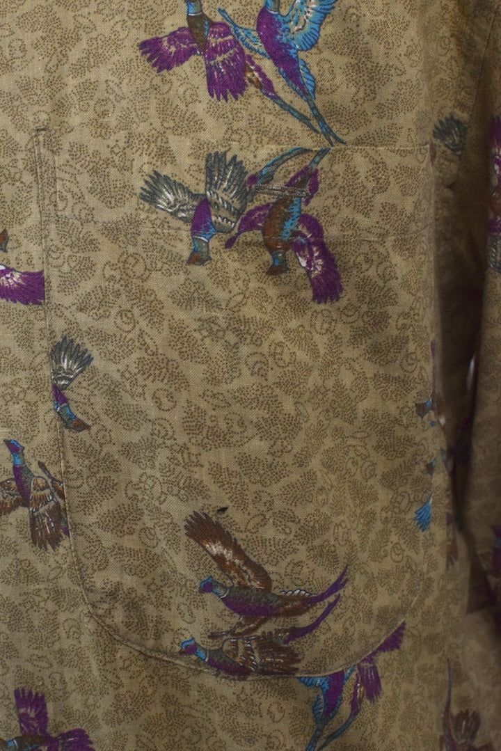 Pheasant Print shirt - Image 2