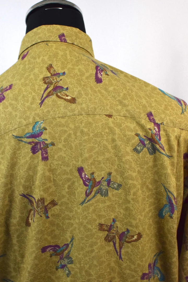 Pheasant Print shirt - Image 4