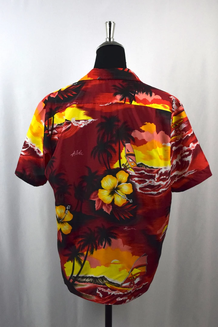 80/90s Hawaiian Shirt - Image 3