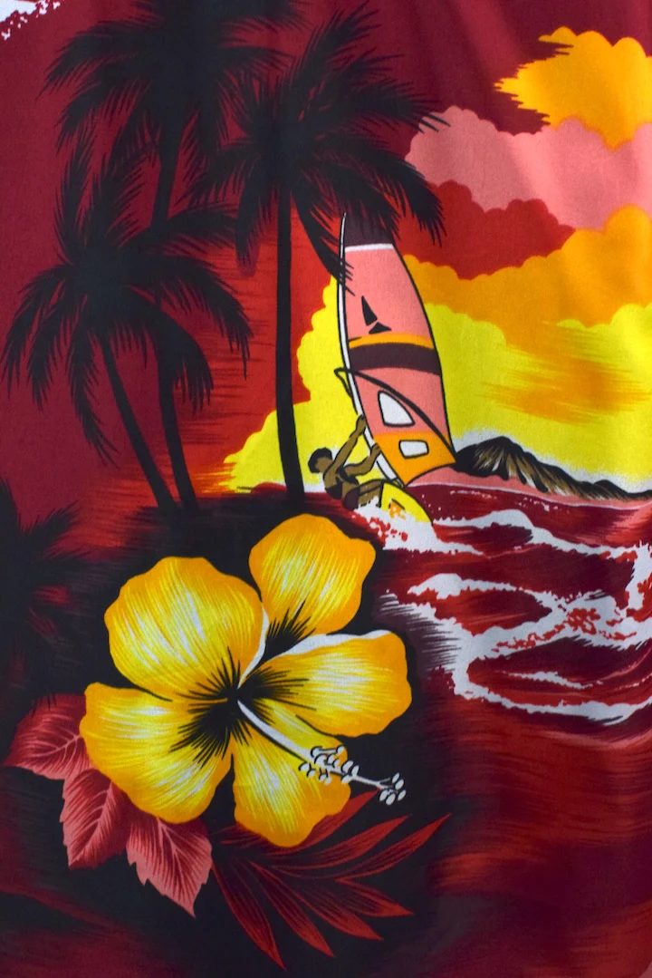 80/90s Hawaiian Shirt - Image 4