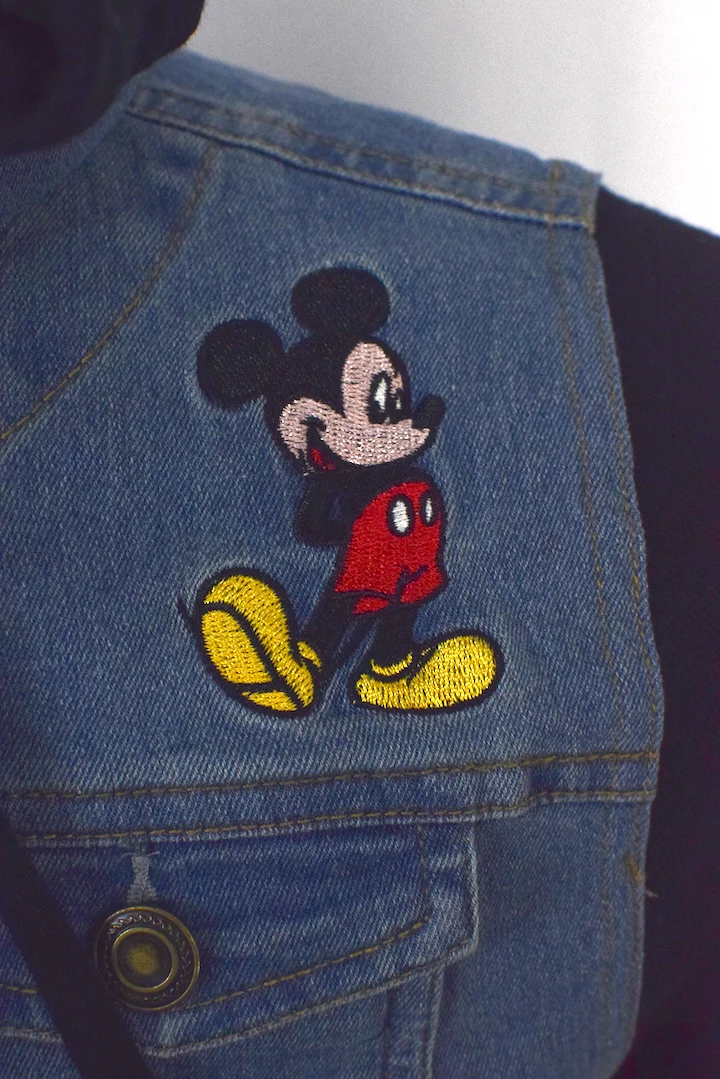 Mickey Mouse Denim Jacket - Image 2