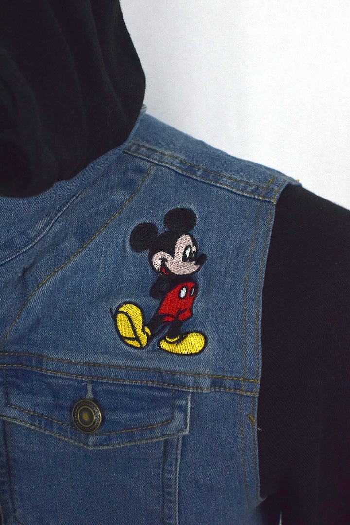 Mickey Mouse Denim Jacket - Image 3