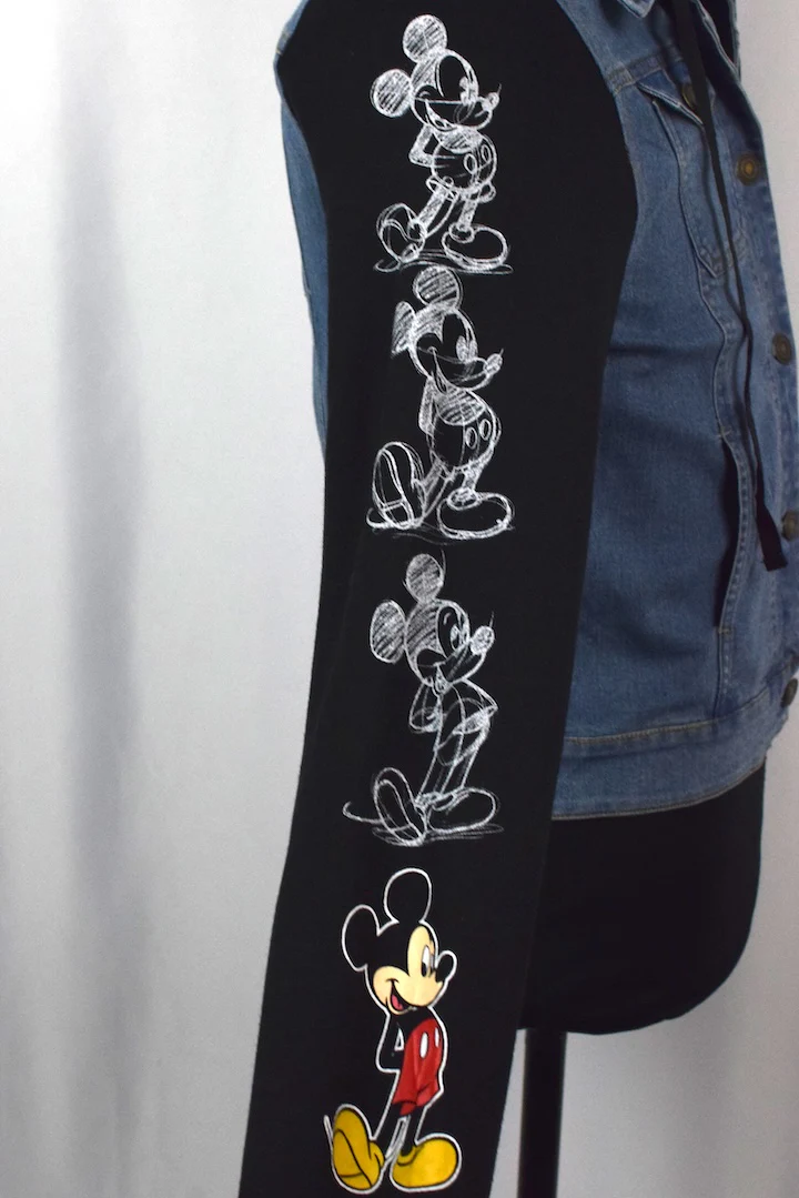 Mickey Mouse Denim Jacket - Image 4
