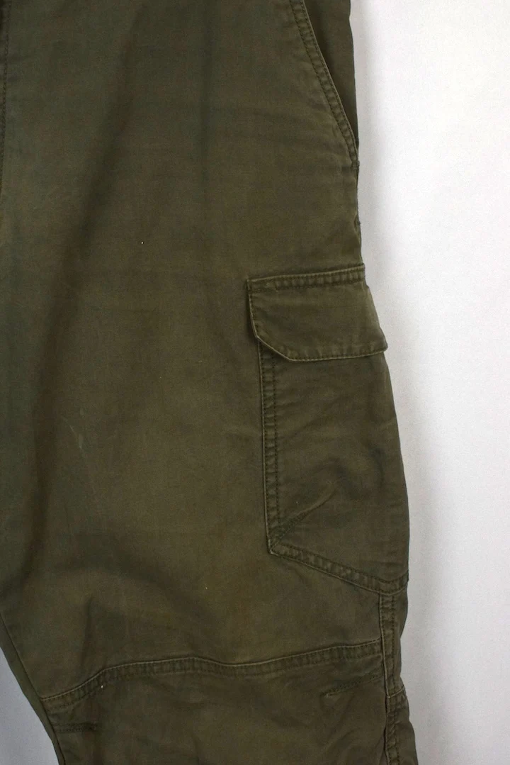 Khaki Cargo Shorts - Image 2