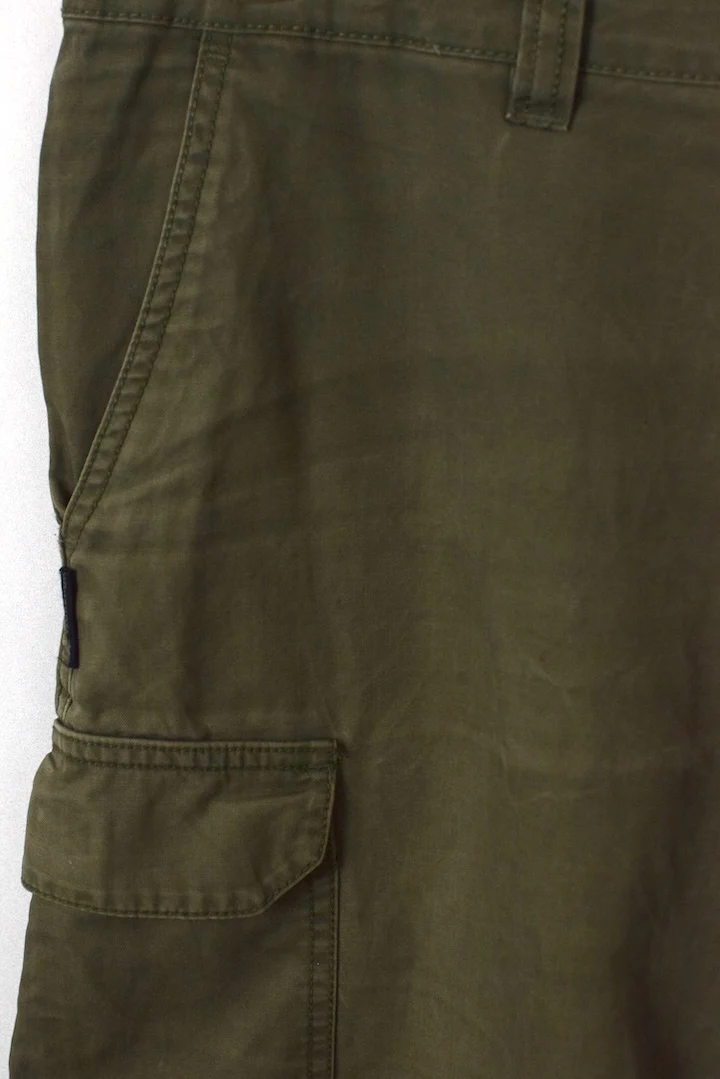 Khaki Cargo Shorts - Image 4