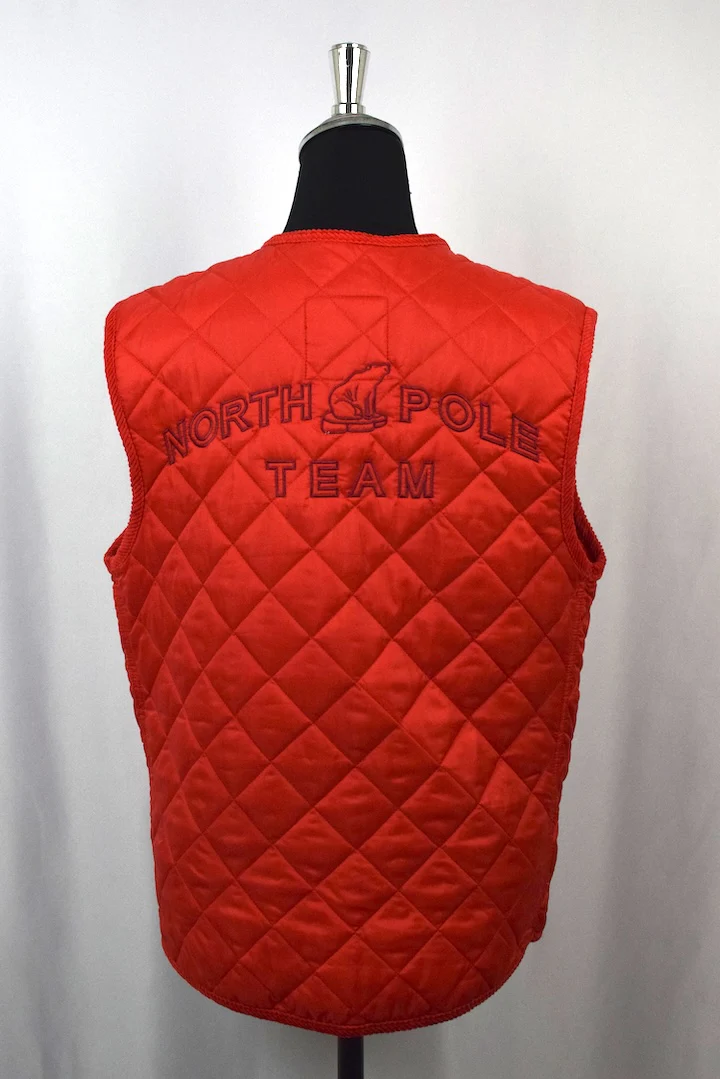 Red Quilted Vest - Image 5