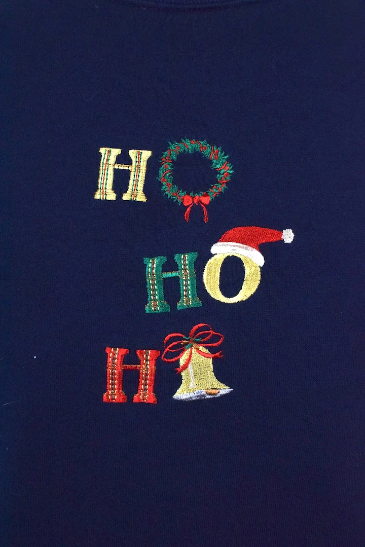 80s/90s Christmas Sweatshirt - Image 2