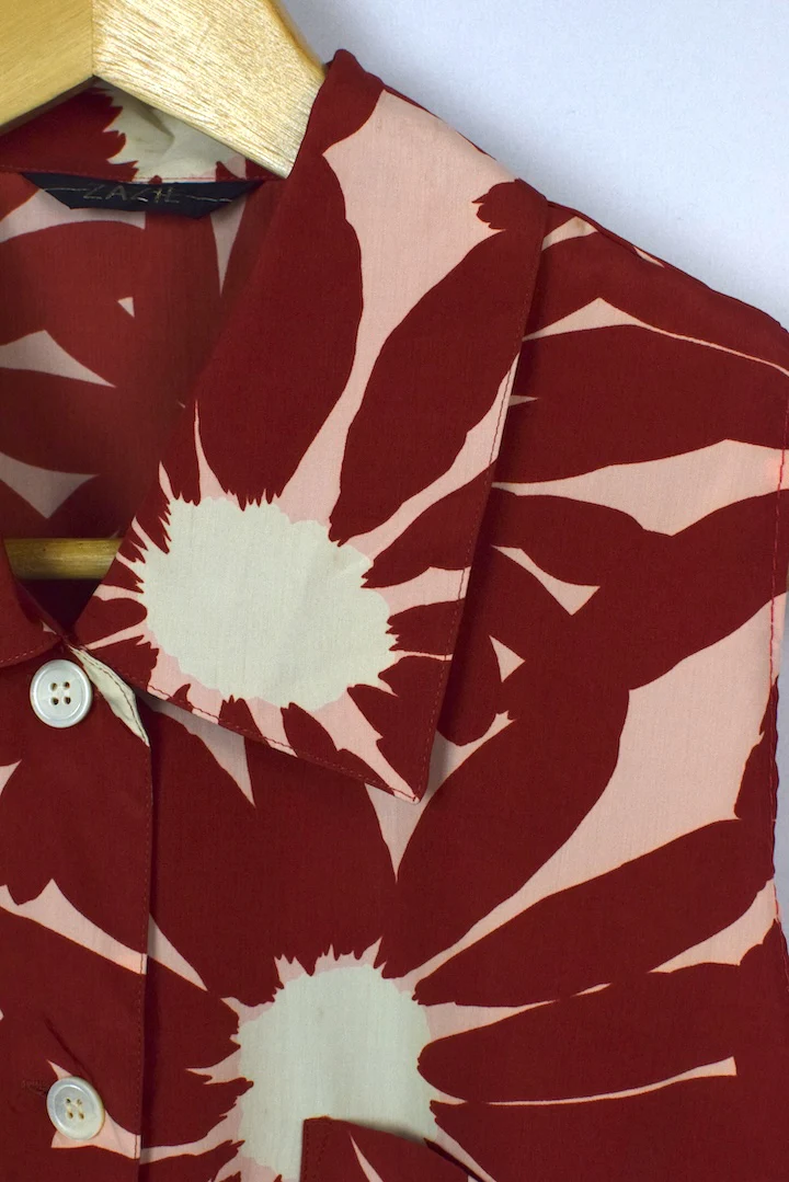 Floral Print Blouse - Image 2