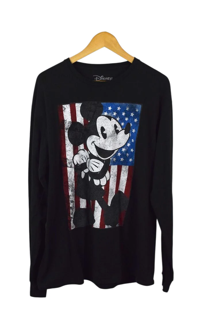 Mickey Mouse USA Long Sleeve T-shirt