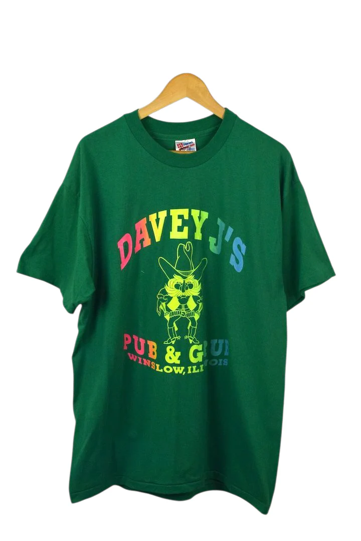 80s/90s Davys J's Pub & Grub T-shirt