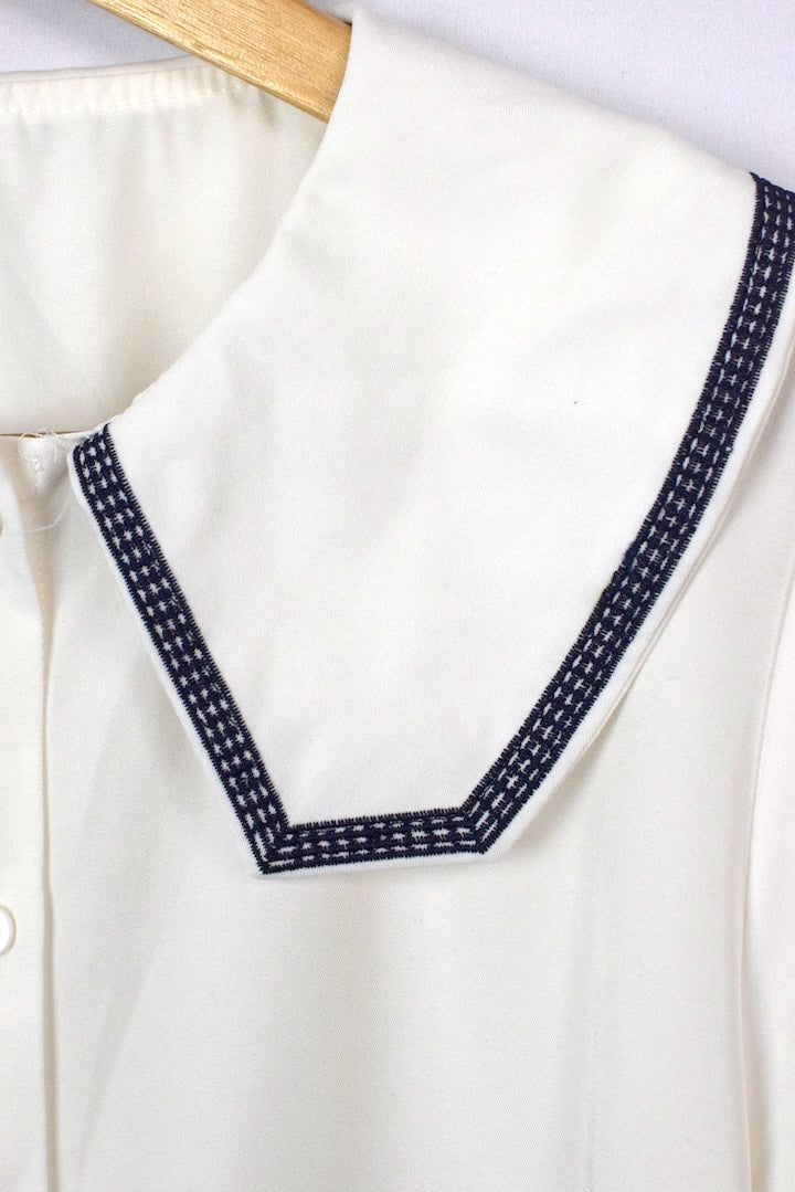 Reworked White Blouse - Image 2