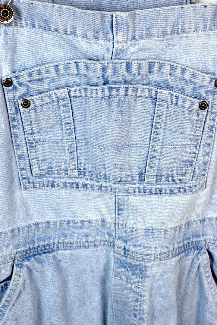 Short Denim Overalls - Image 3