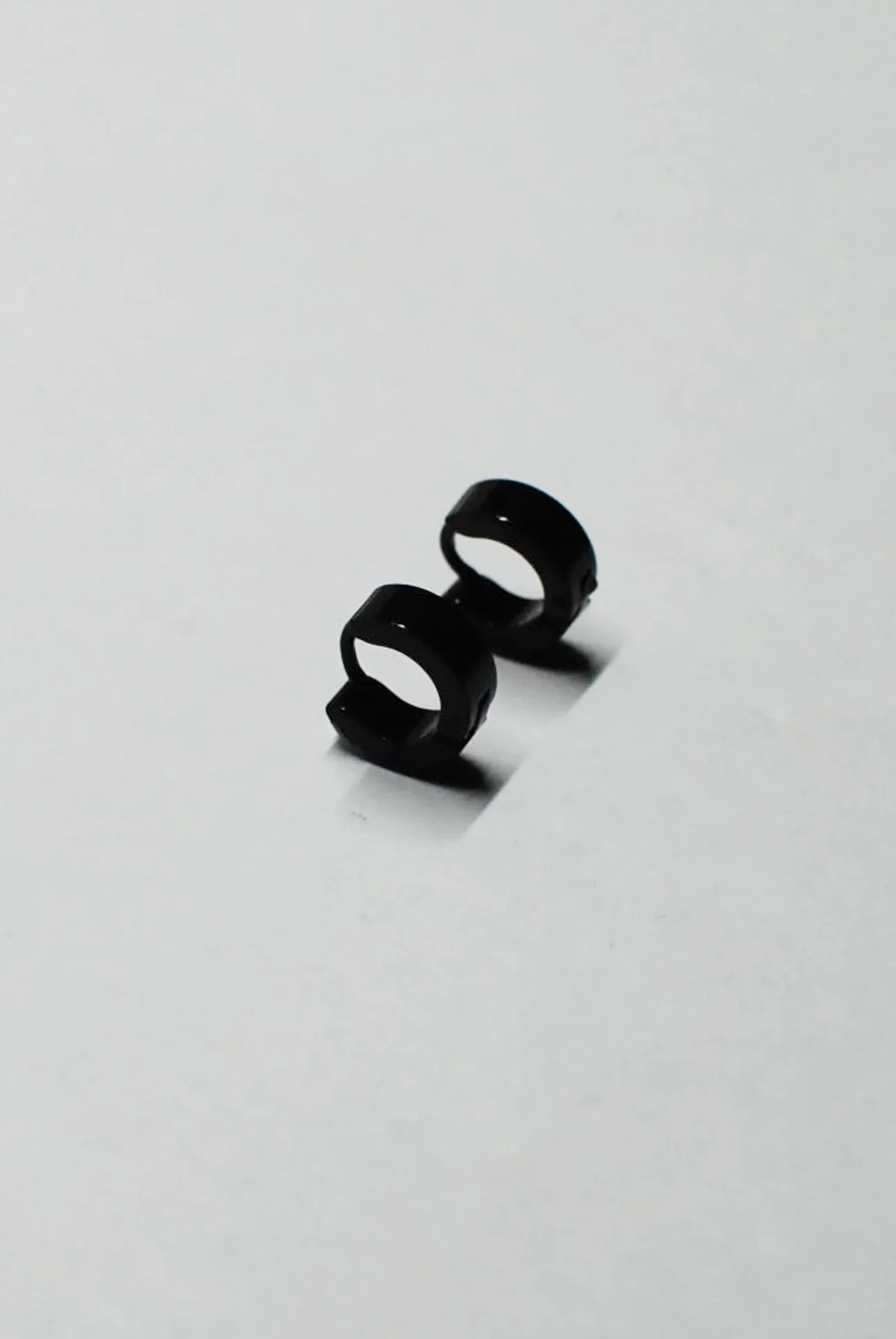 Punk Rock Stainless Steel Mini Hoops - Image 2