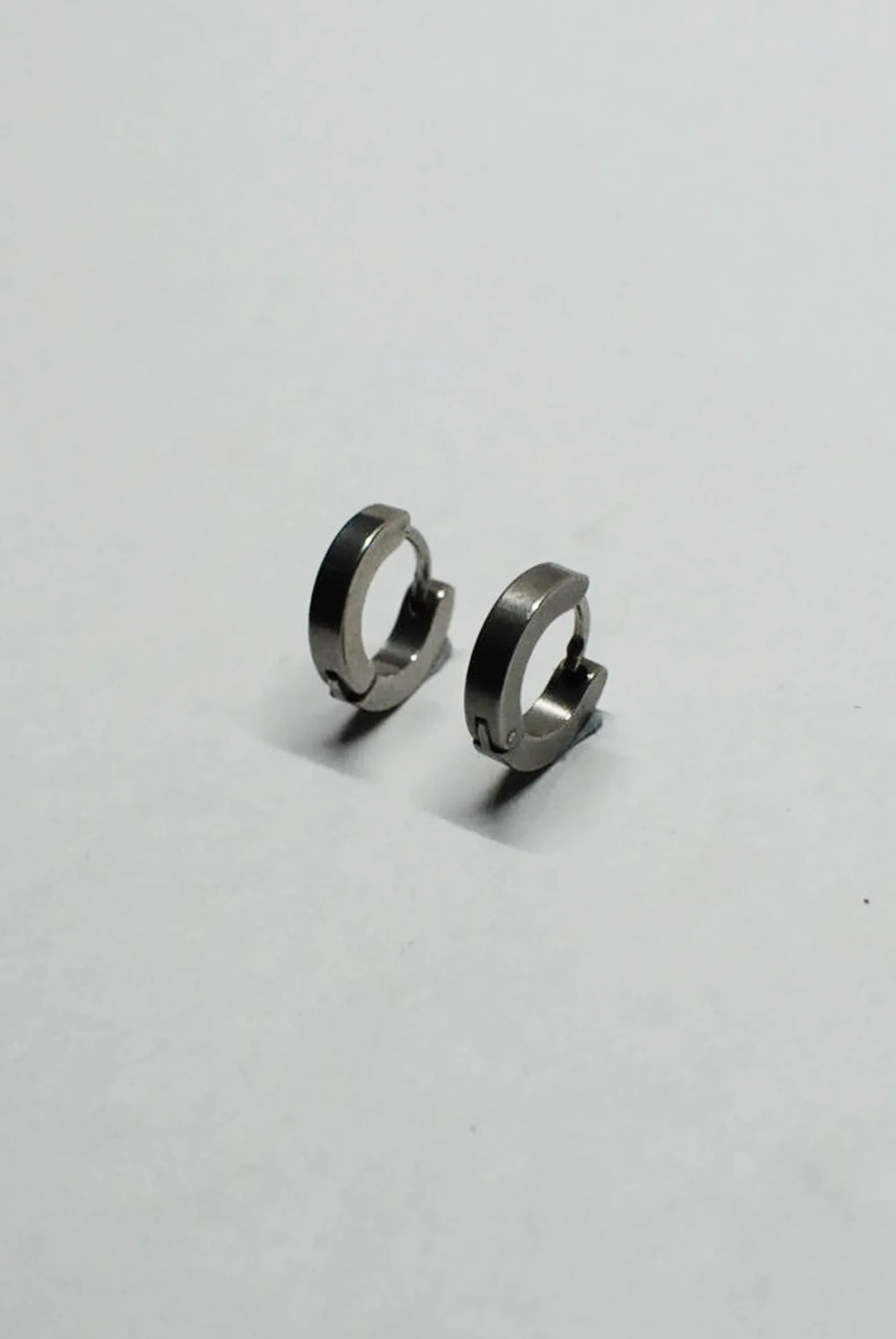 Punk Rock Stainless Steel Mini Hoops - Image 3