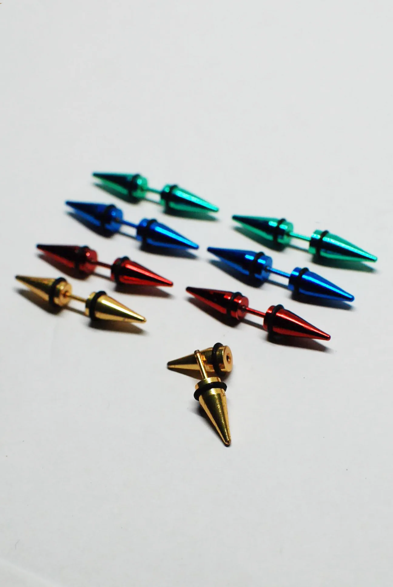 Punk Spike Bar Earrings
