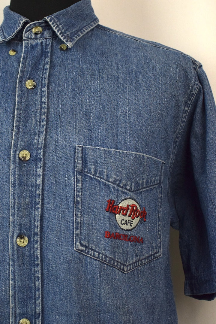 Barcelona Hard Rock Cafe Shirt - Image 2