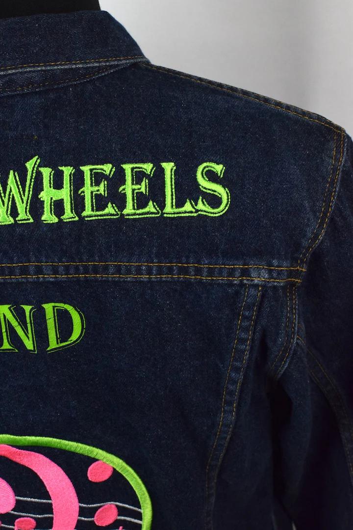 Steel Wheelers Band Denim Jacket - Image 4