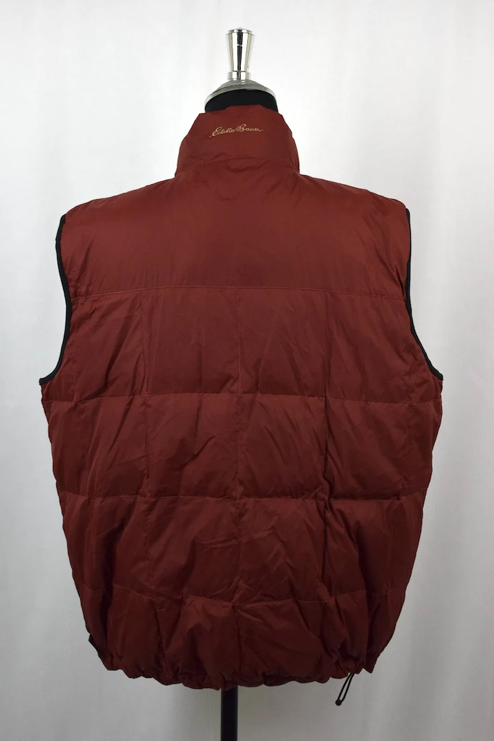 Eddie Bauer Brand Reversible Puffer Vest - Image 6