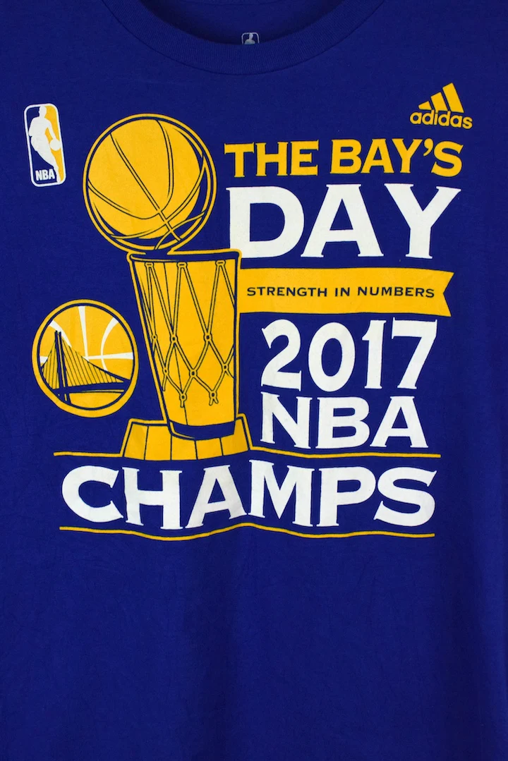 2017 Golden State Warriors NBA Champions T-shirt - Image 3