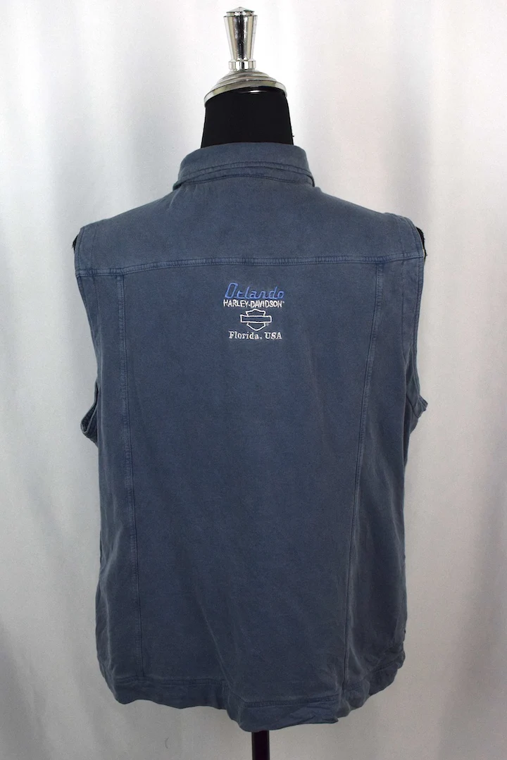 Harley-Davidson Brand Sleeveless Shirt - Image 4