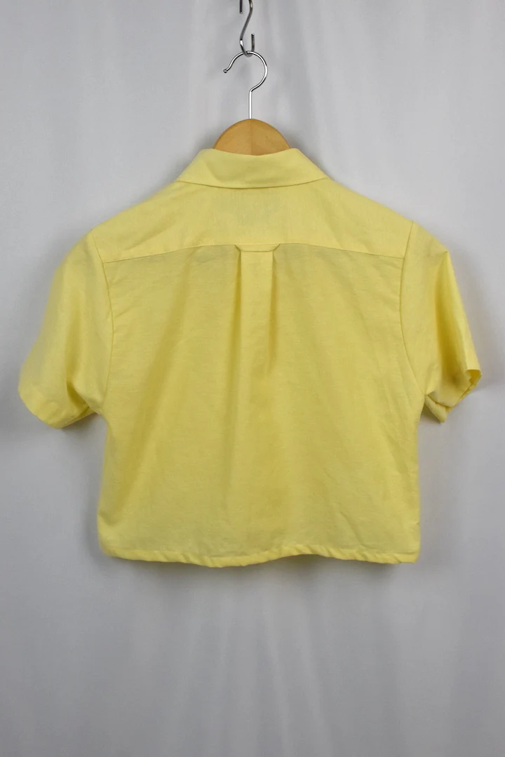 Reworked Ralph Lauren Brand Crop Top - Image 3