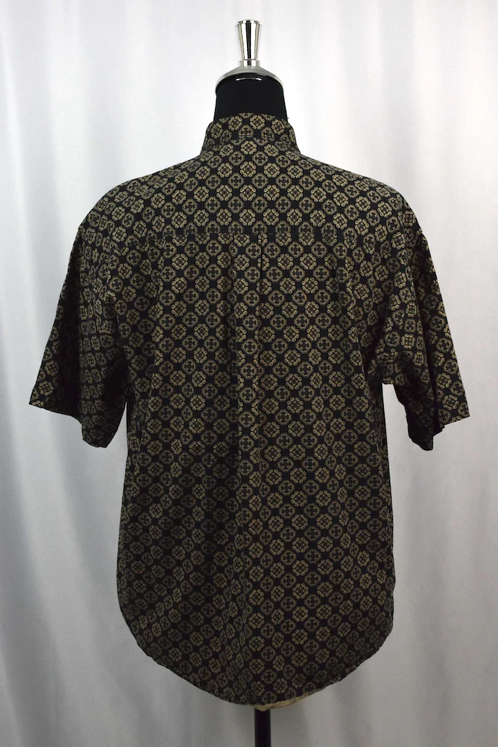 Tile Print Party Shirt - Image 3