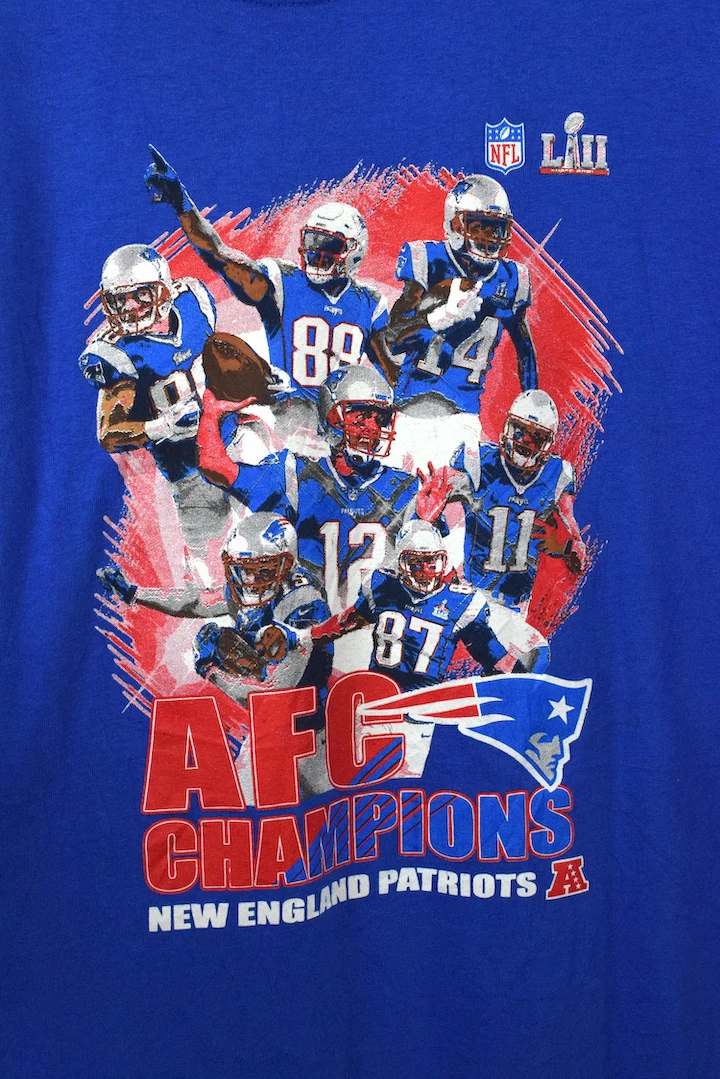 2018 New England Patriots T-shirt - Image 2