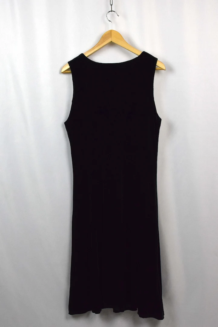 Black Velvet Dress - Image 3