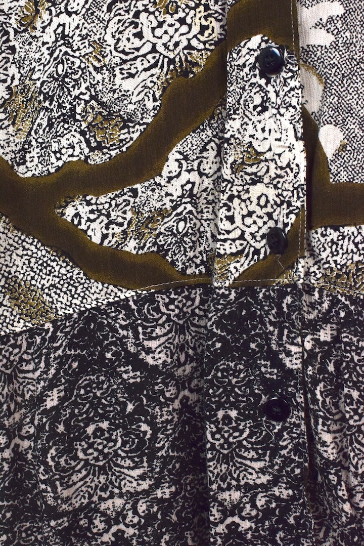 Abstract Print Blouse - Image 3