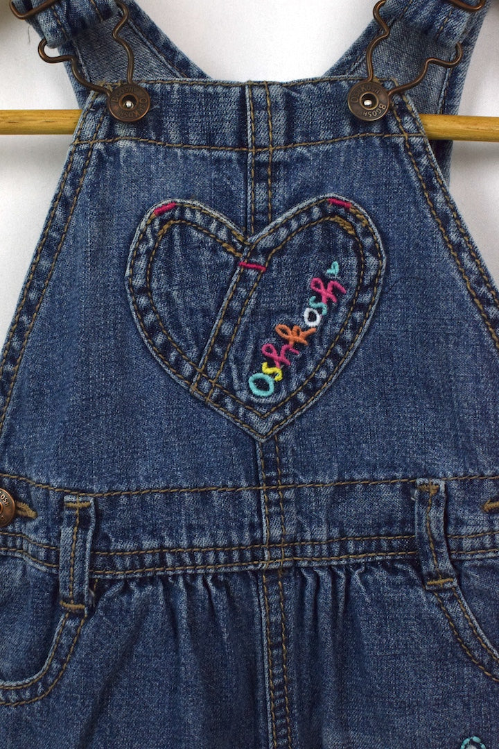 Oshkosh Brand Childrens Denim Overalls - Image 2
