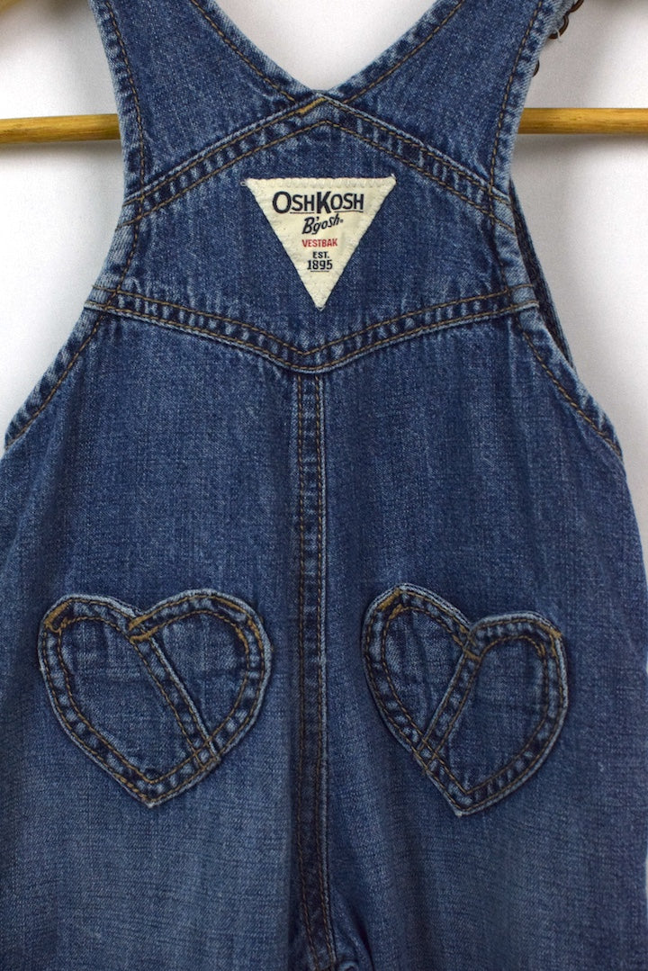 Oshkosh Brand Childrens Denim Overalls - Image 5