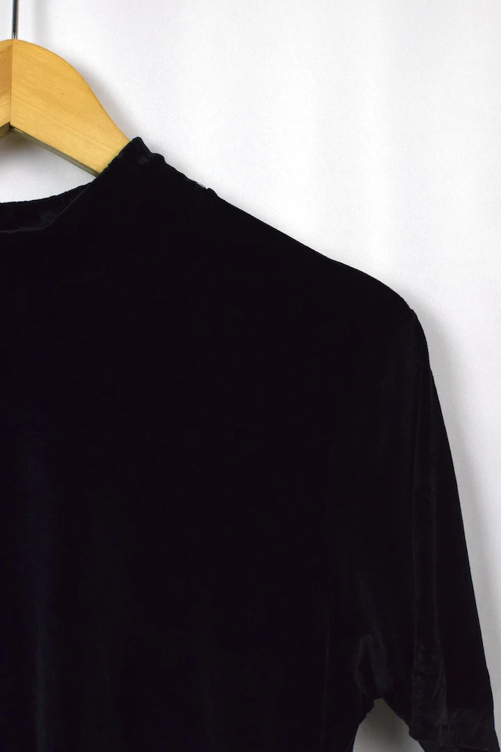 80s/90s Velvet Top - Image 2