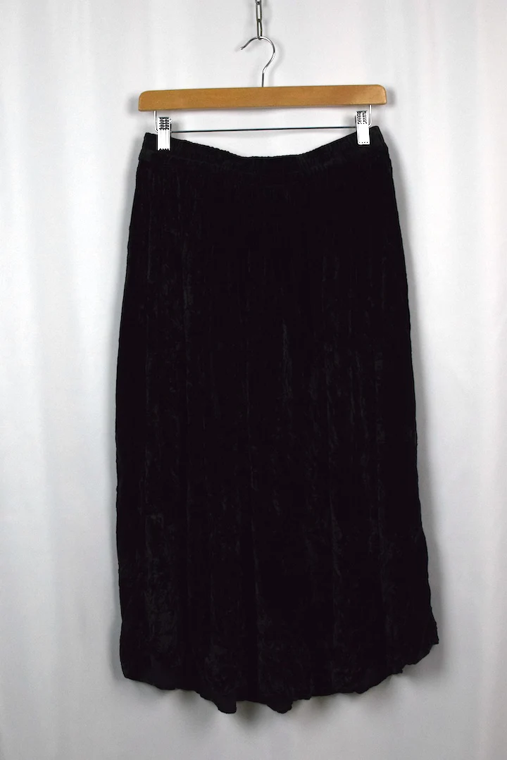 90s Velvet Skirt - Image 3