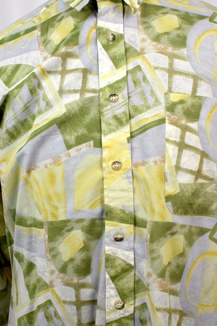 Abstract Print Shirt - Image 2