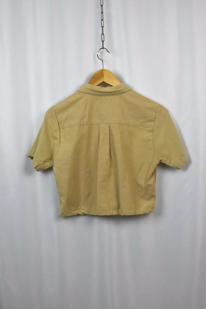 Reworked Ralph Lauren Brand Cropped Top - Image 3