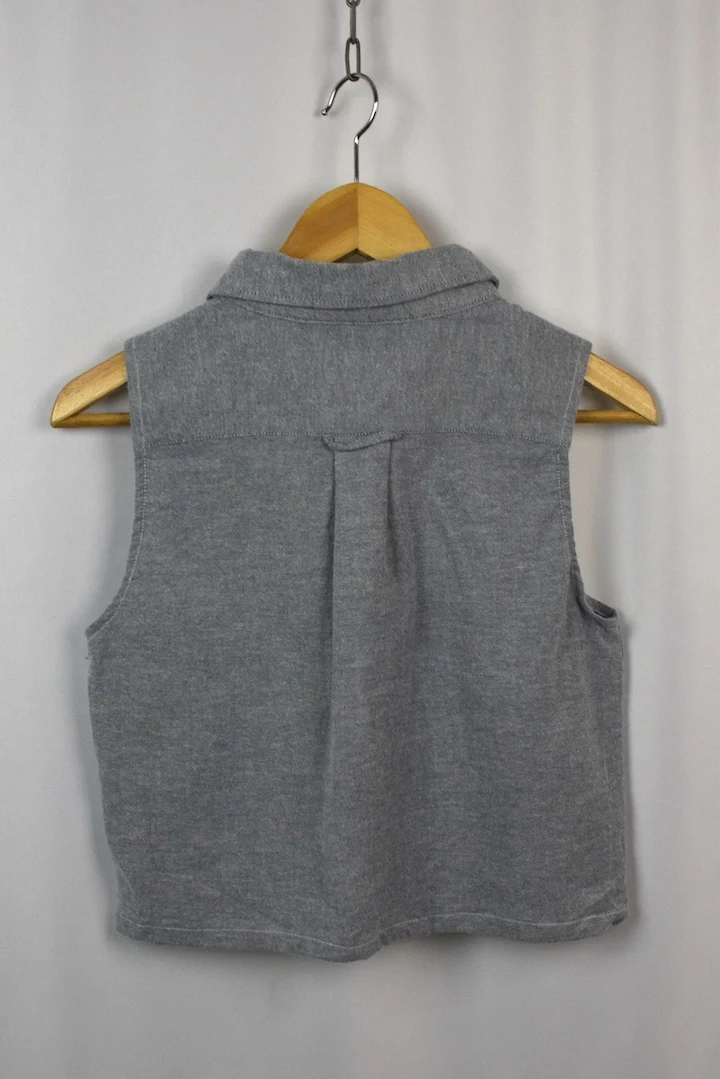 Reworked Ralph Lauren Brand Cropped Top - Image 3