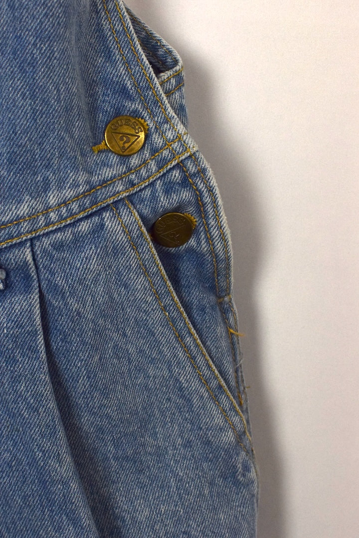 90s Guess Brand Denim Overalls - Image 3