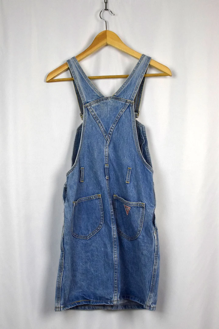 90s Guess Brand Denim Overalls - Image 4