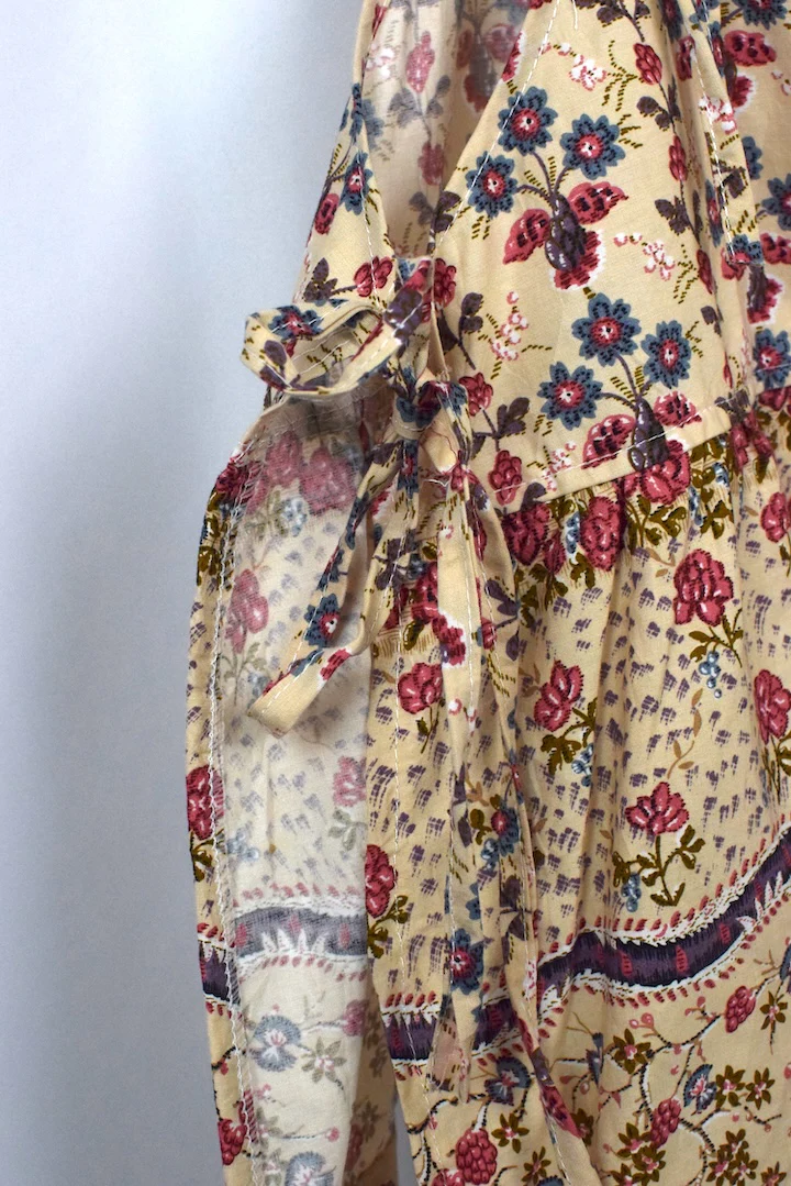 Reworked Baby Toll Tie Up Top - Image 5