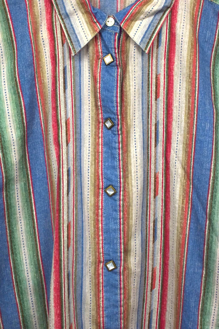 Striped Lauren Ralph Lauren Brand Blouse - Image 2