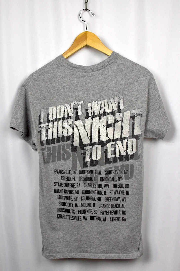 2012 Luke Bryan Tour T-shirt - Image 3