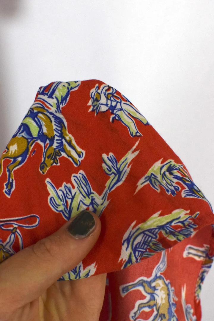 Cowboy Print Dress - Image 5