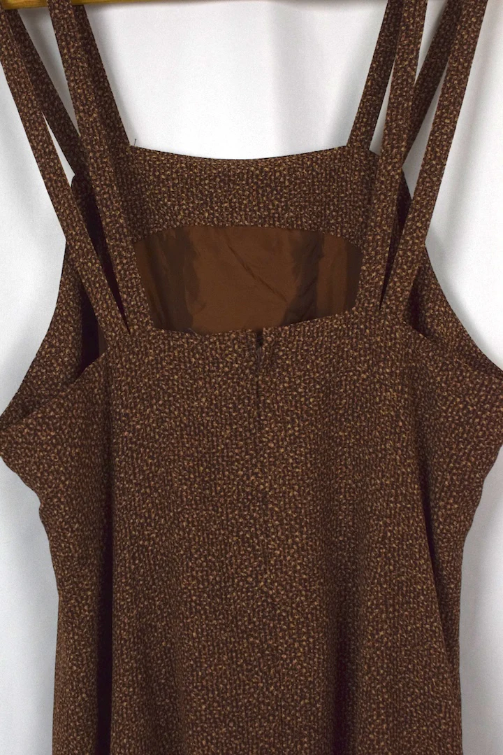Abstract Print Dress - Image 4