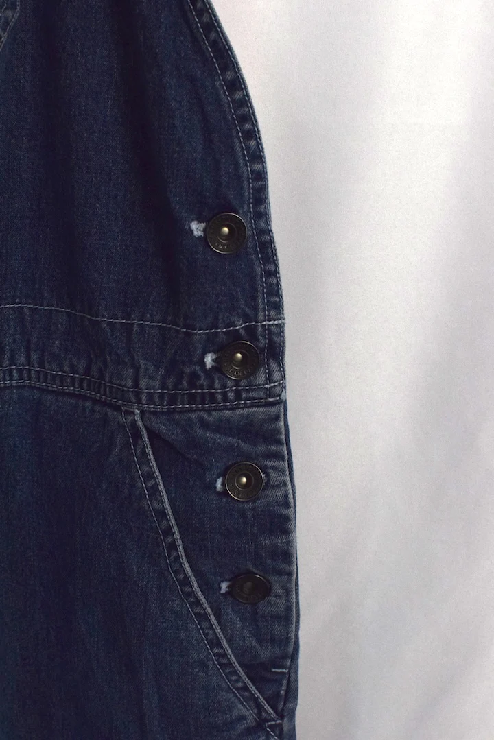 DKNY Brand Denim Overalls - Image 3