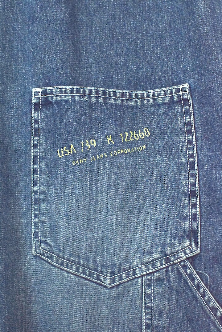 DKNY Brand Denim Overalls - Image 5