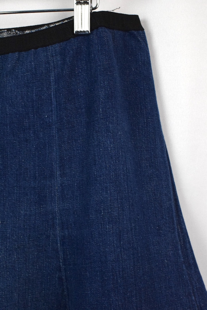 Reworked Denim Skirt - Image 2