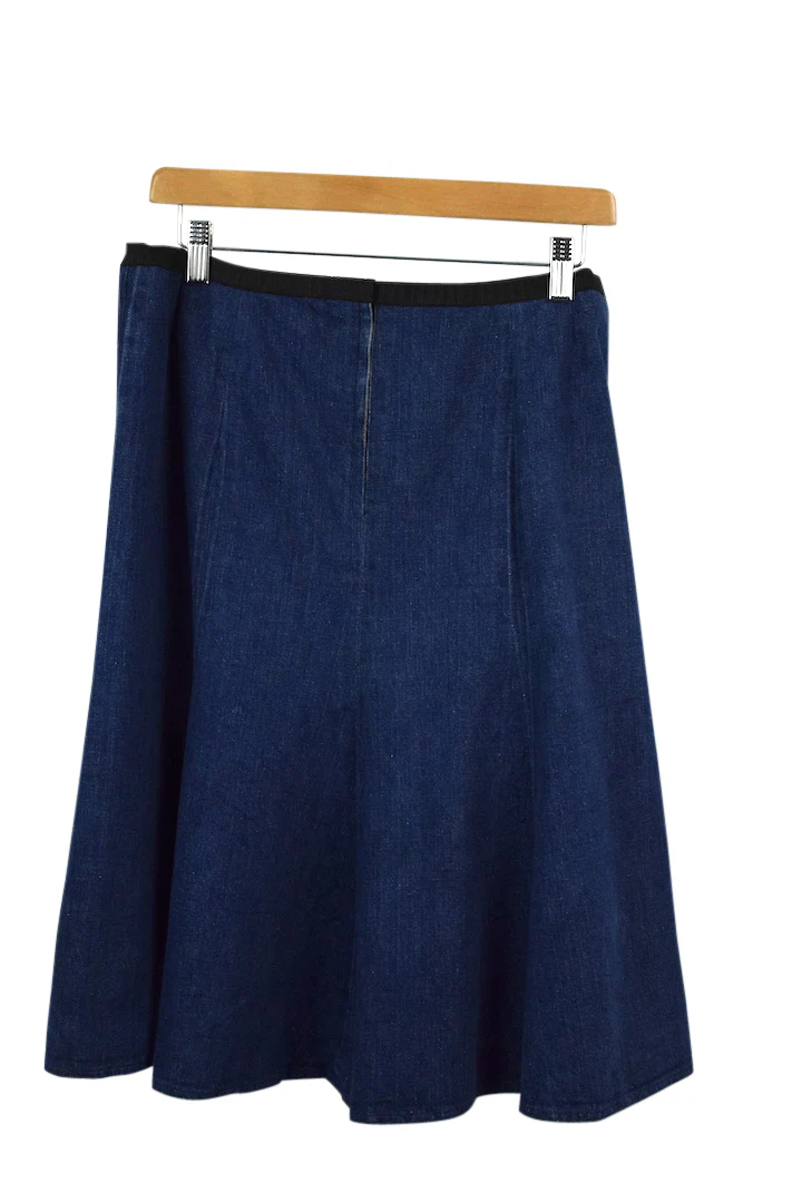 Reworked Denim Skirt - Image 3