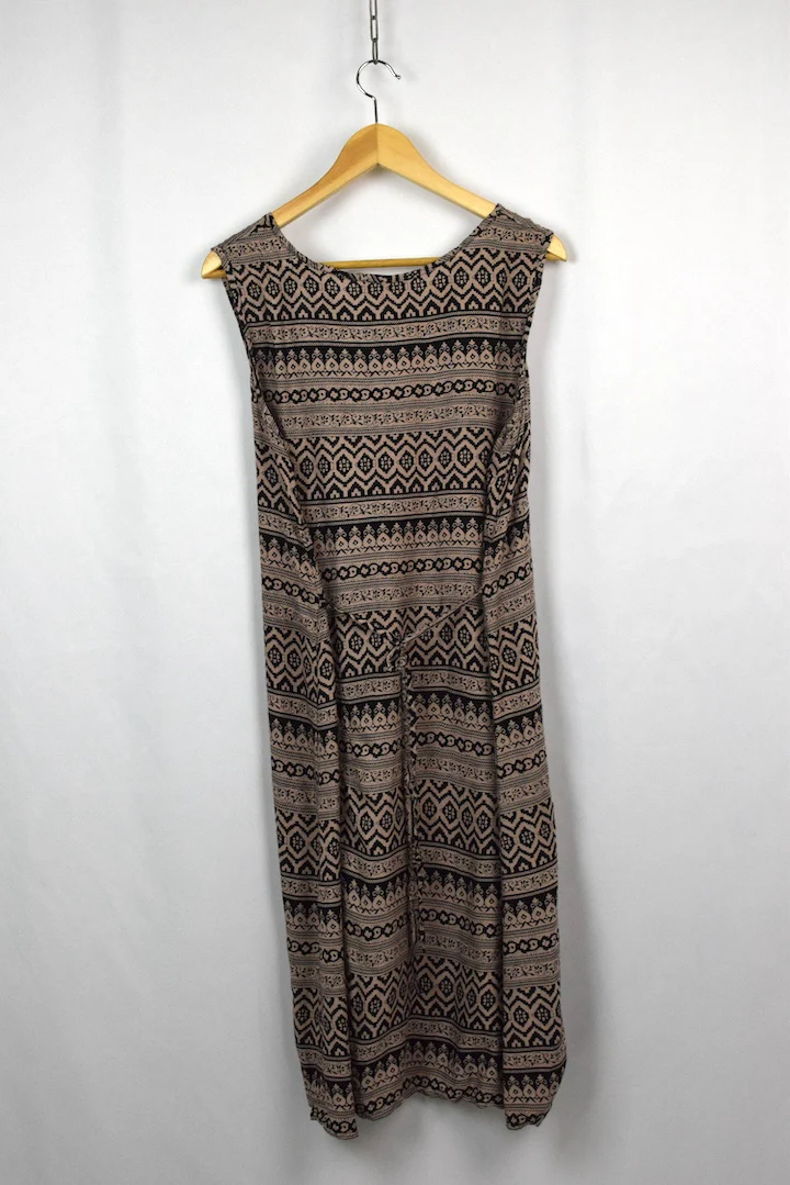 Abstract Pattern Dress - Image 4