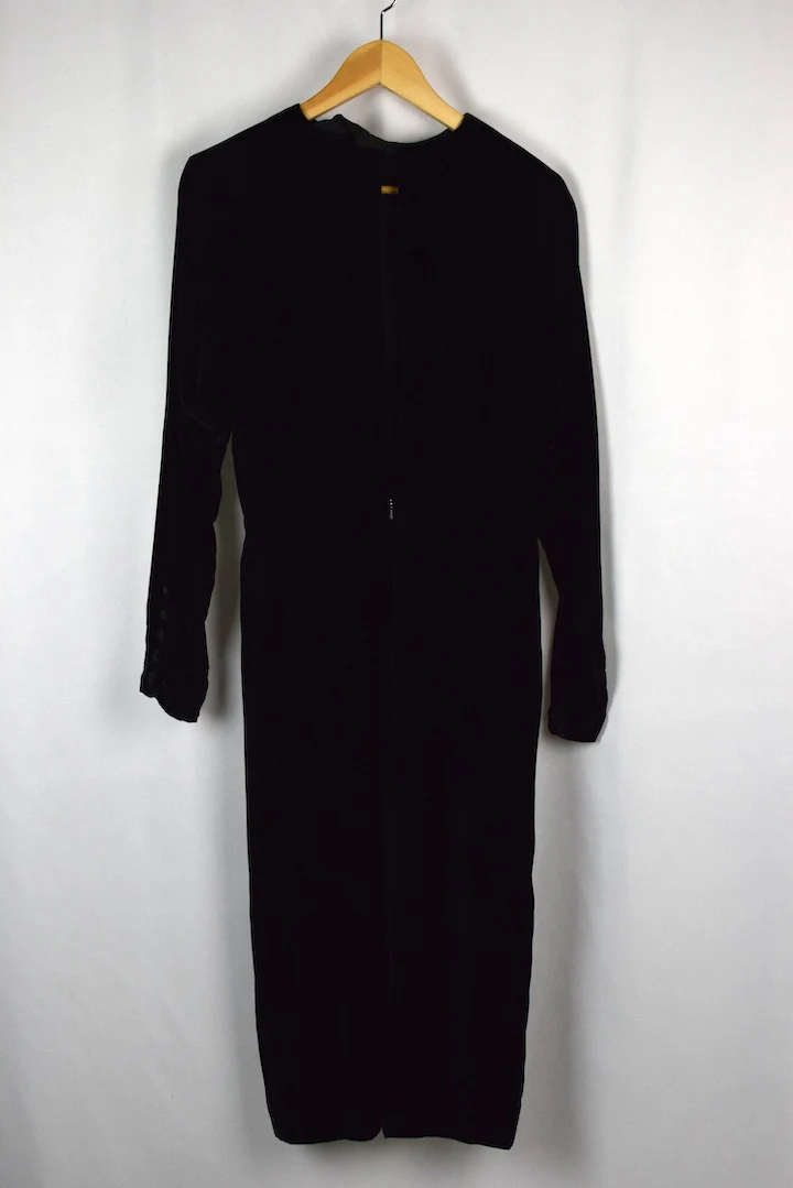 Black Velvet Dress - Image 3