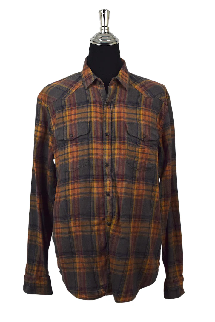 Lucky Brand Checkered Flannel Shirt